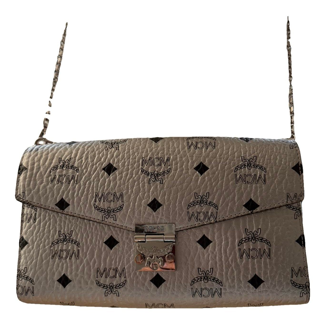 Millie leather clutch bag