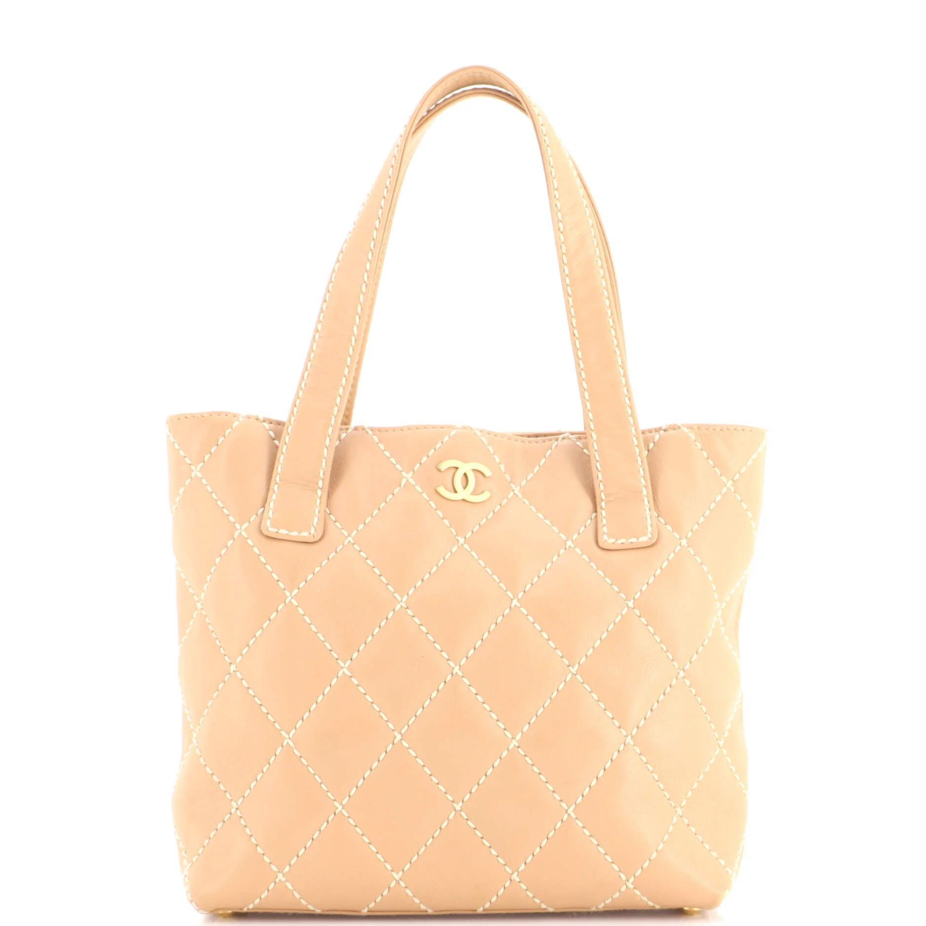 Leather tote