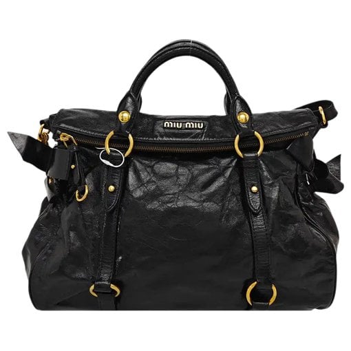 Miu Miu Bow bag leather handbag