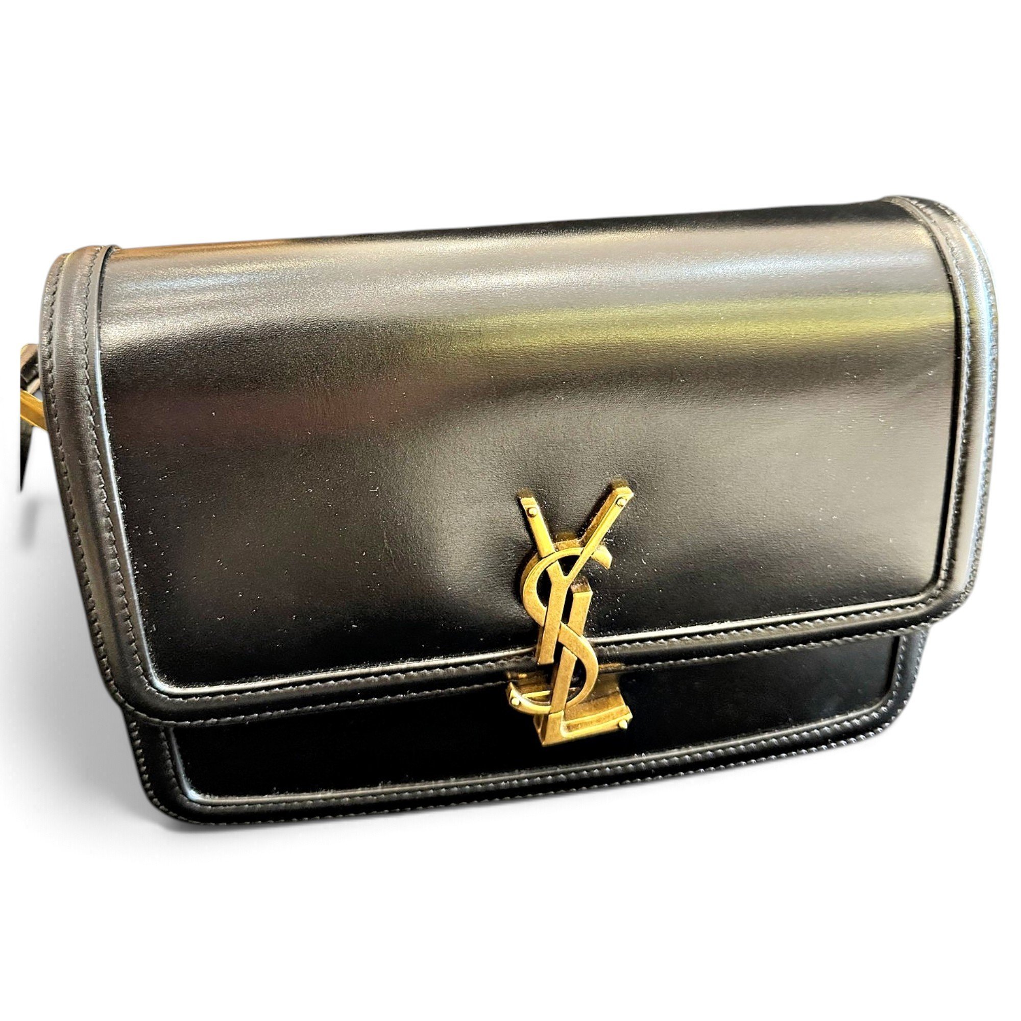 Solférino leather crossbody bag