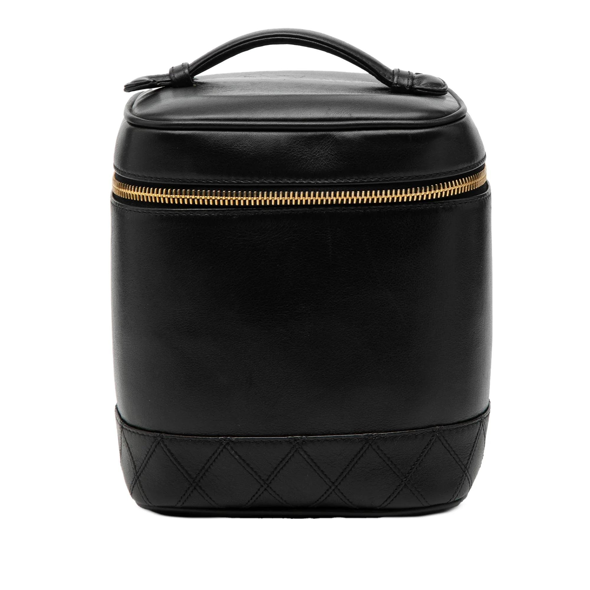 Vanity leather bag