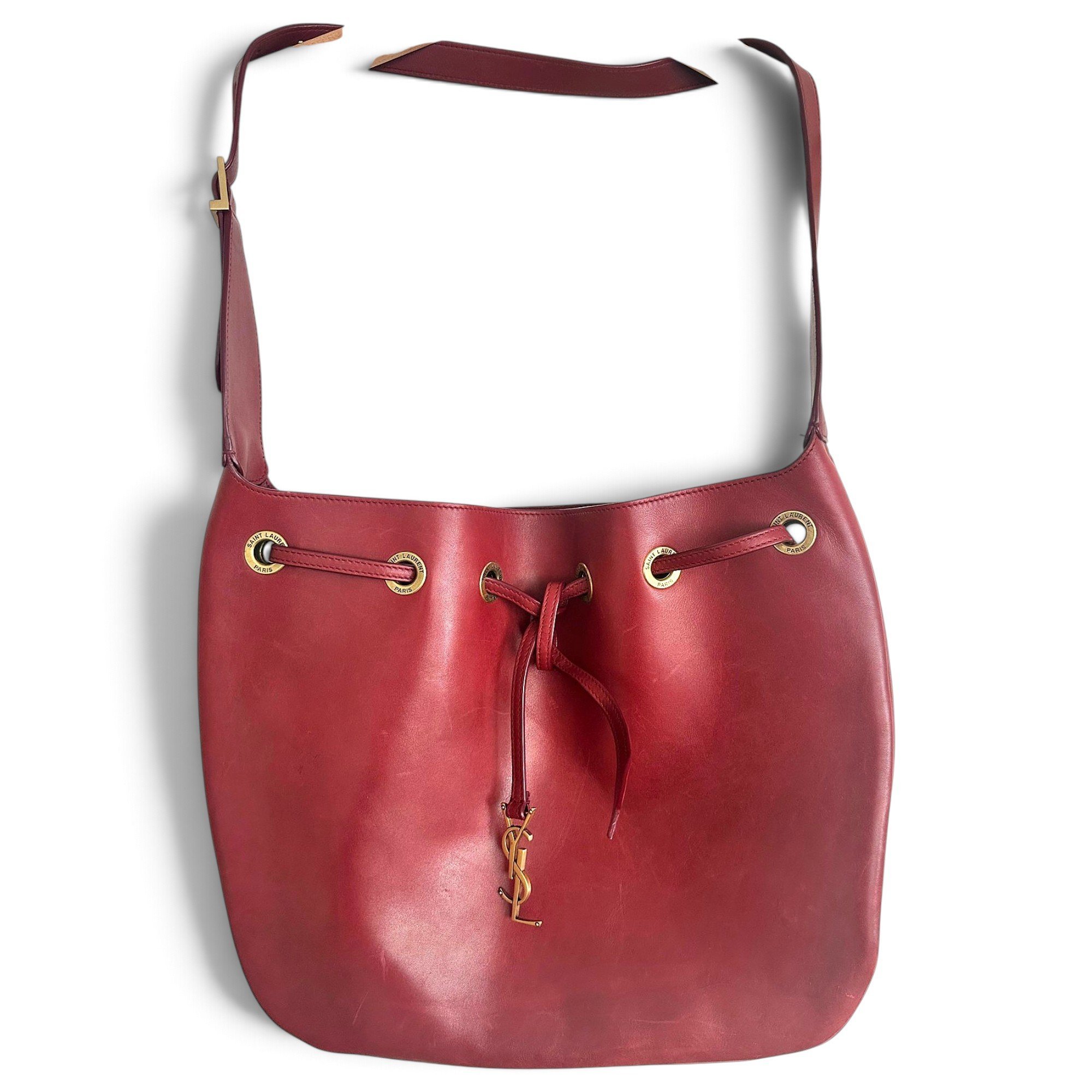 Paris VII leather handbag