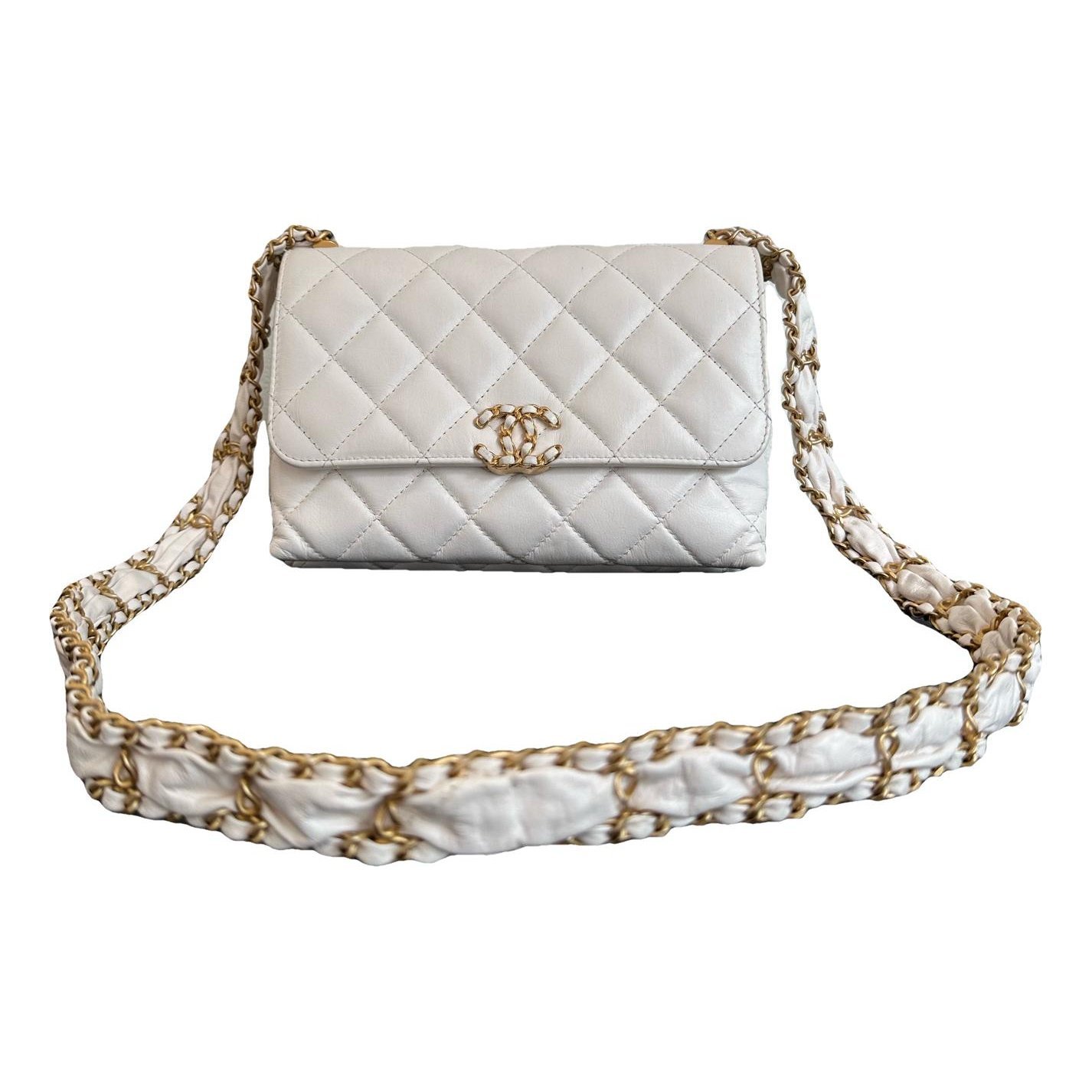 Wallet On Chain Chanel 19 leather handbag