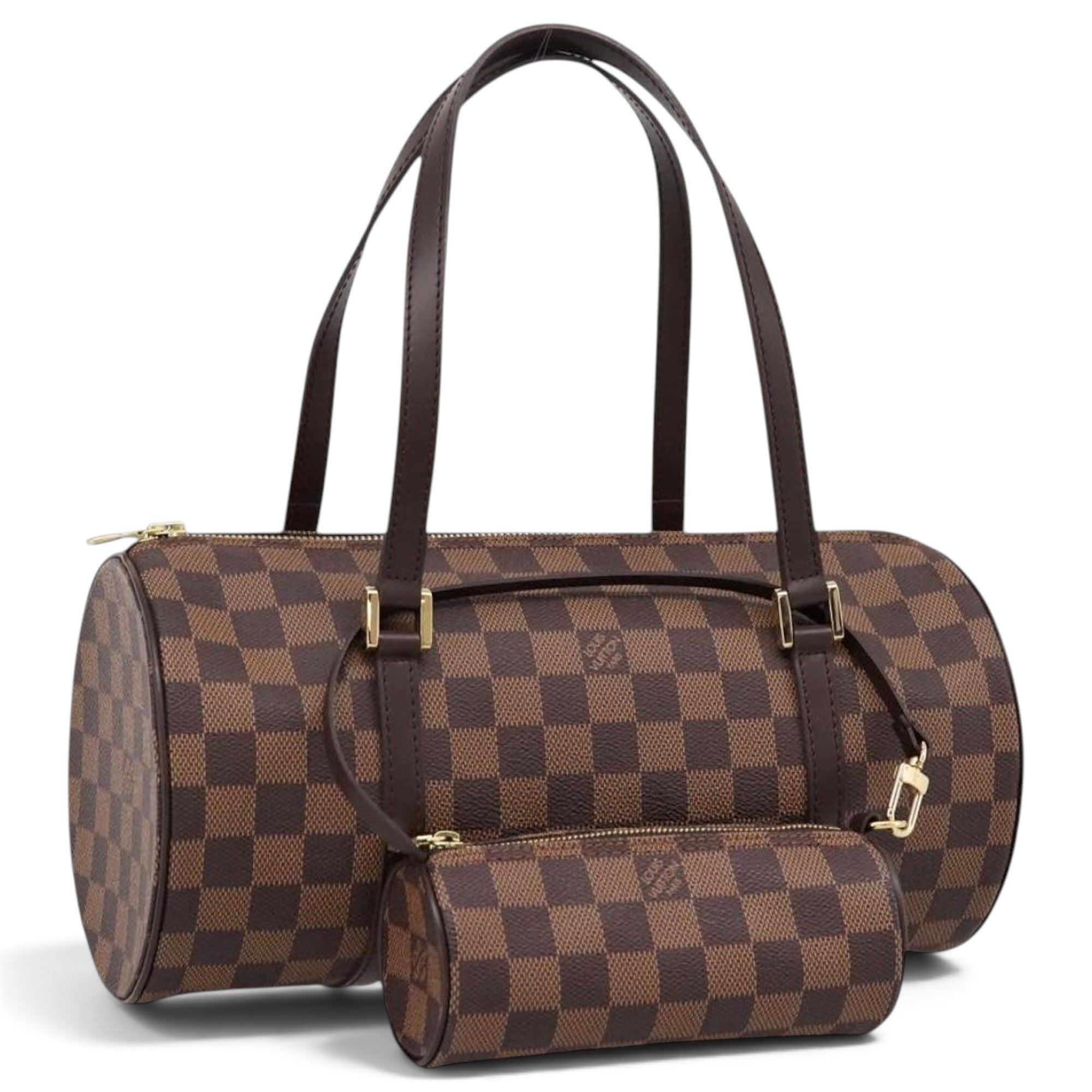 Papillon leather bowling bag