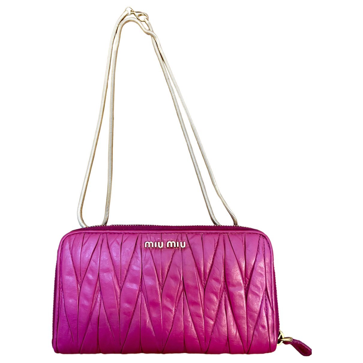 Miu Miu Leather clutch bag