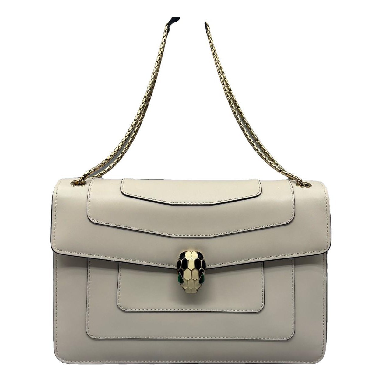 Serpenti leather crossbody bag