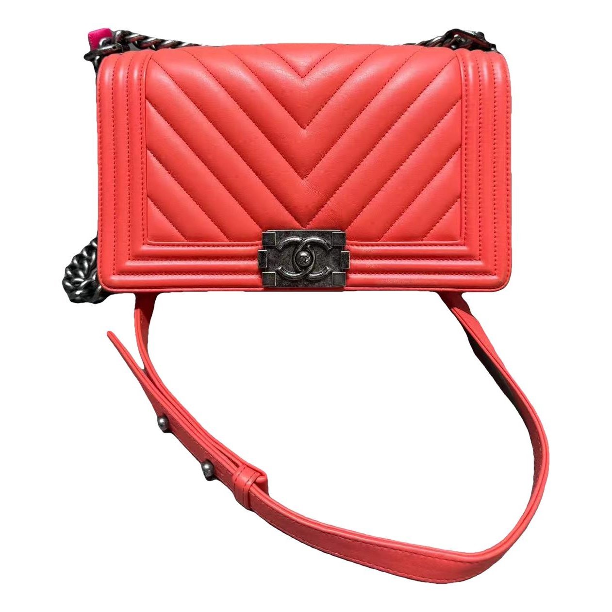 Boy leather handbag