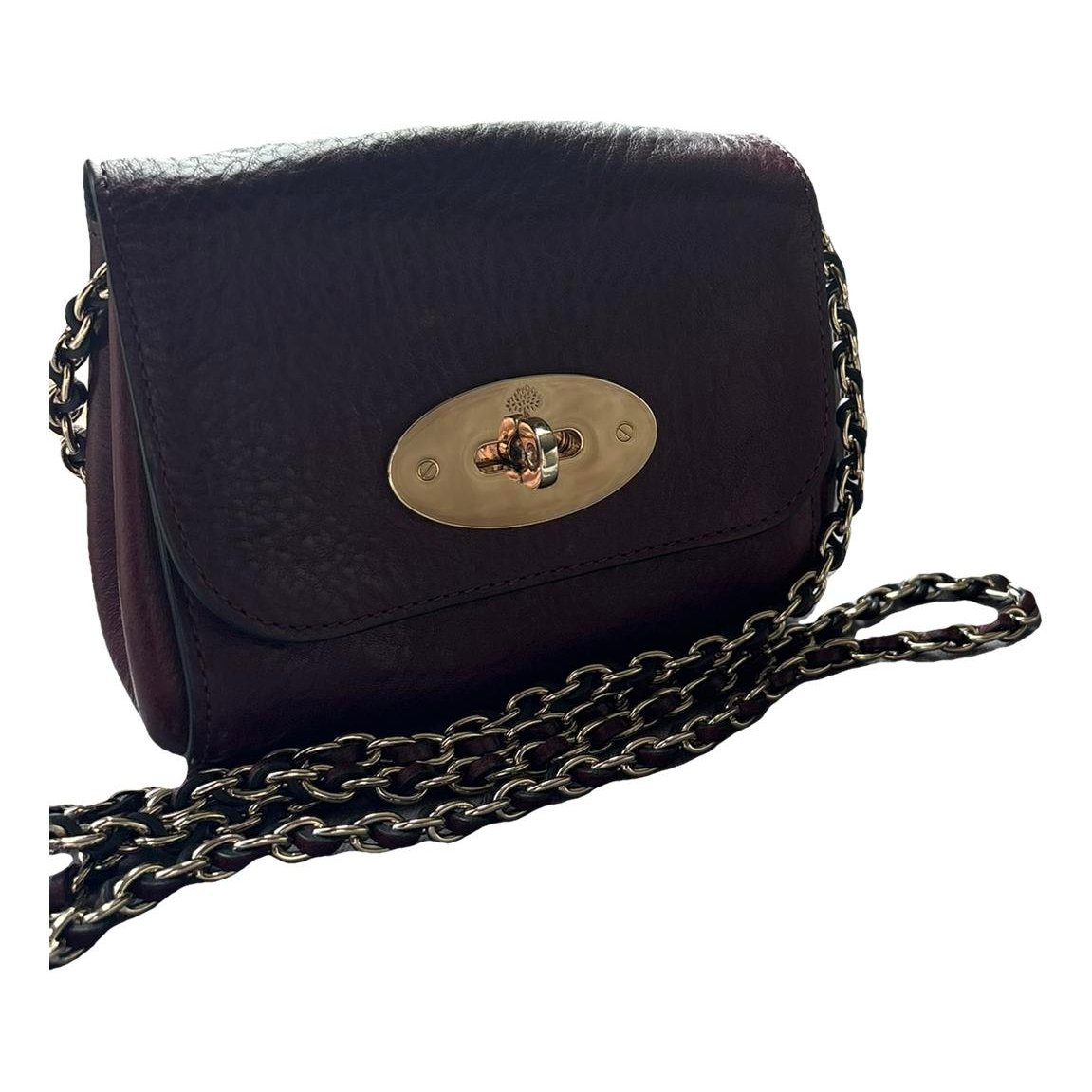 Lily leather crossbody bag