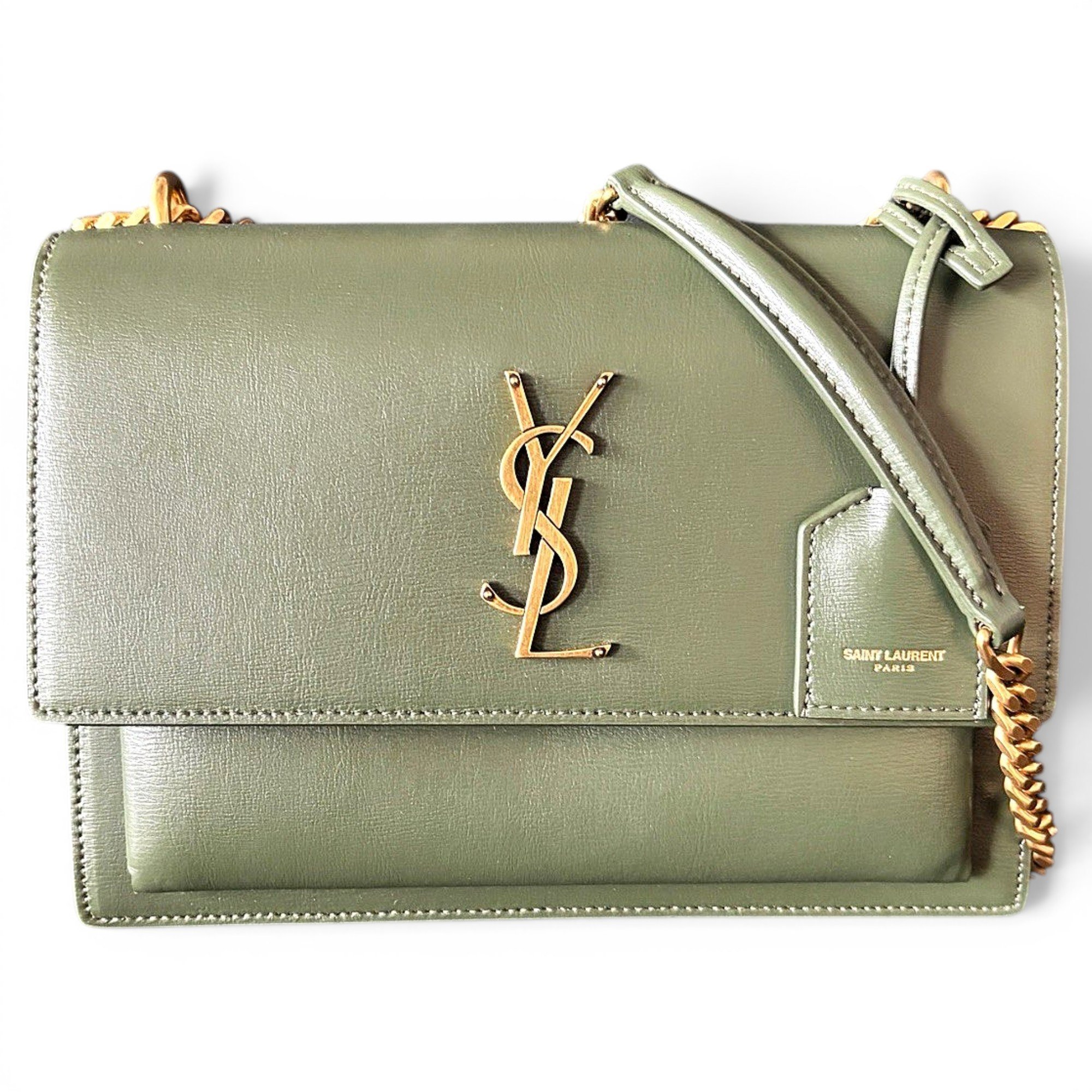 Sunset leather handbag