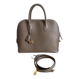 Hermes Bolide Handbag Etoupe Leather 1923