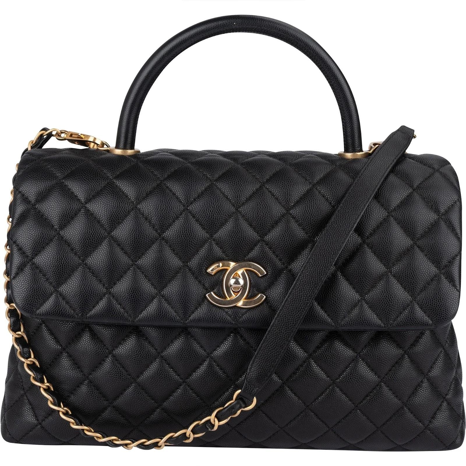 Coco Handle leather handbag