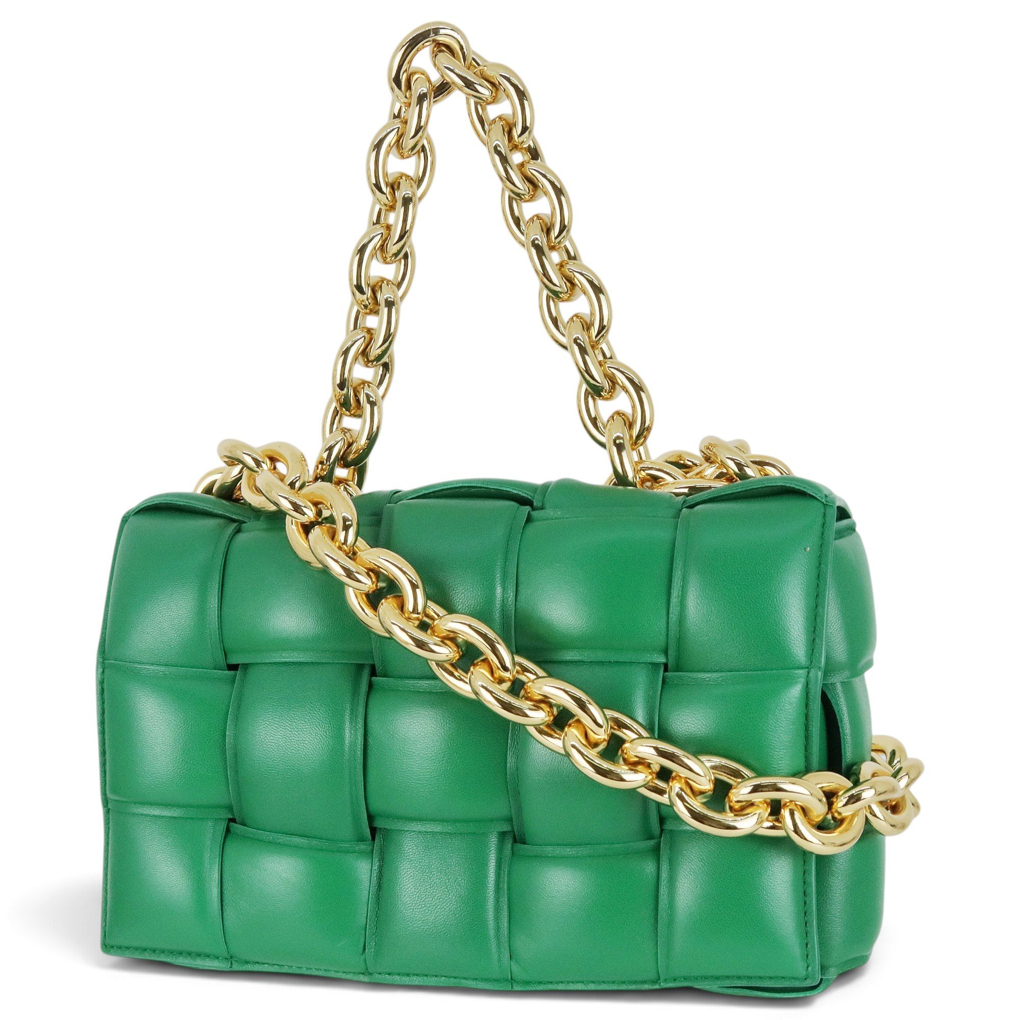 Bottega Veneta Chain Cassette leather handbag