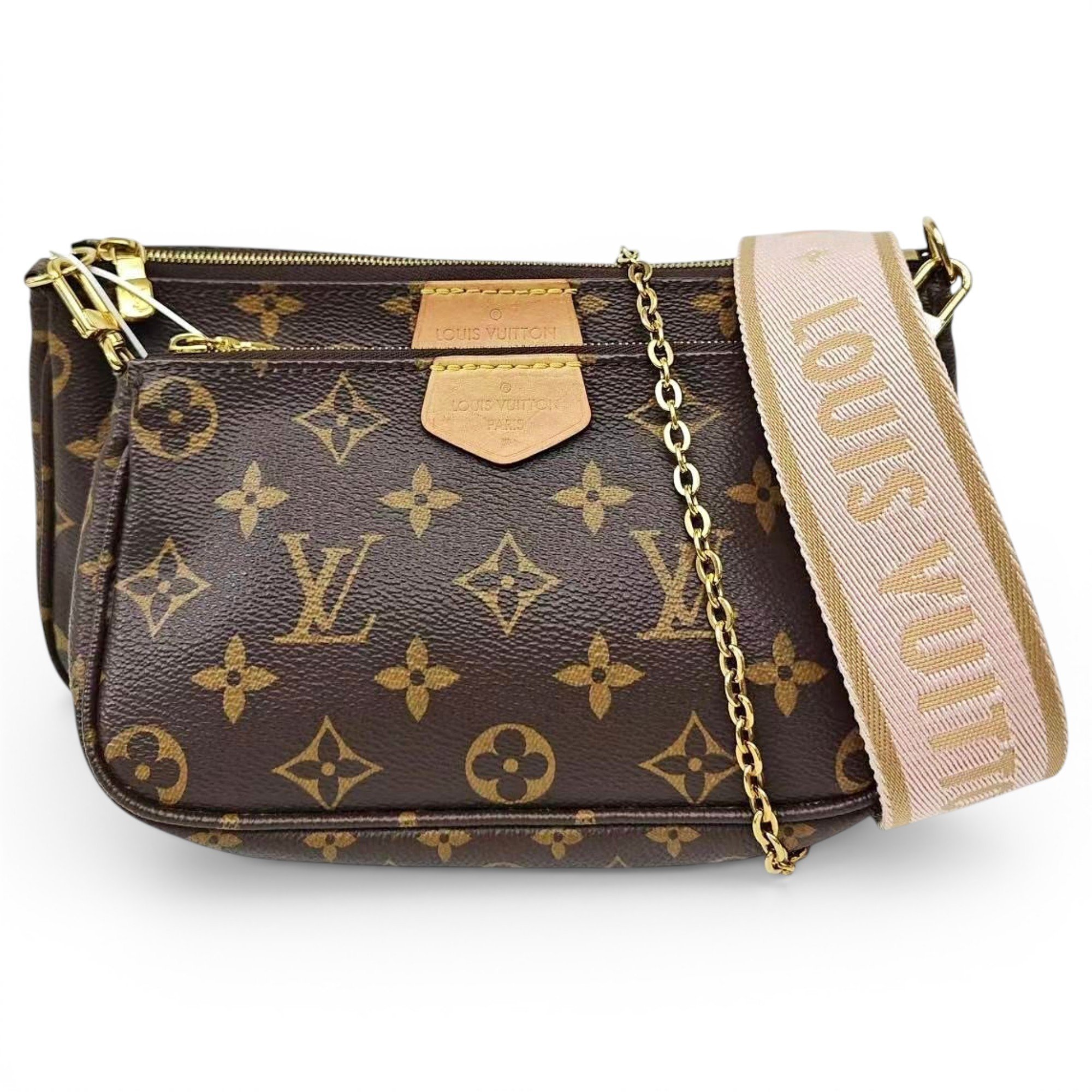 Multi Pochette Accessoires leather handbag