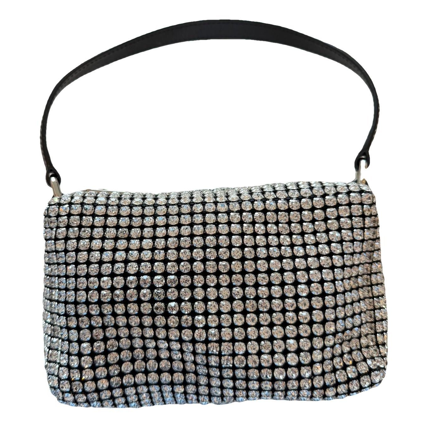 Glitter clutch bag
