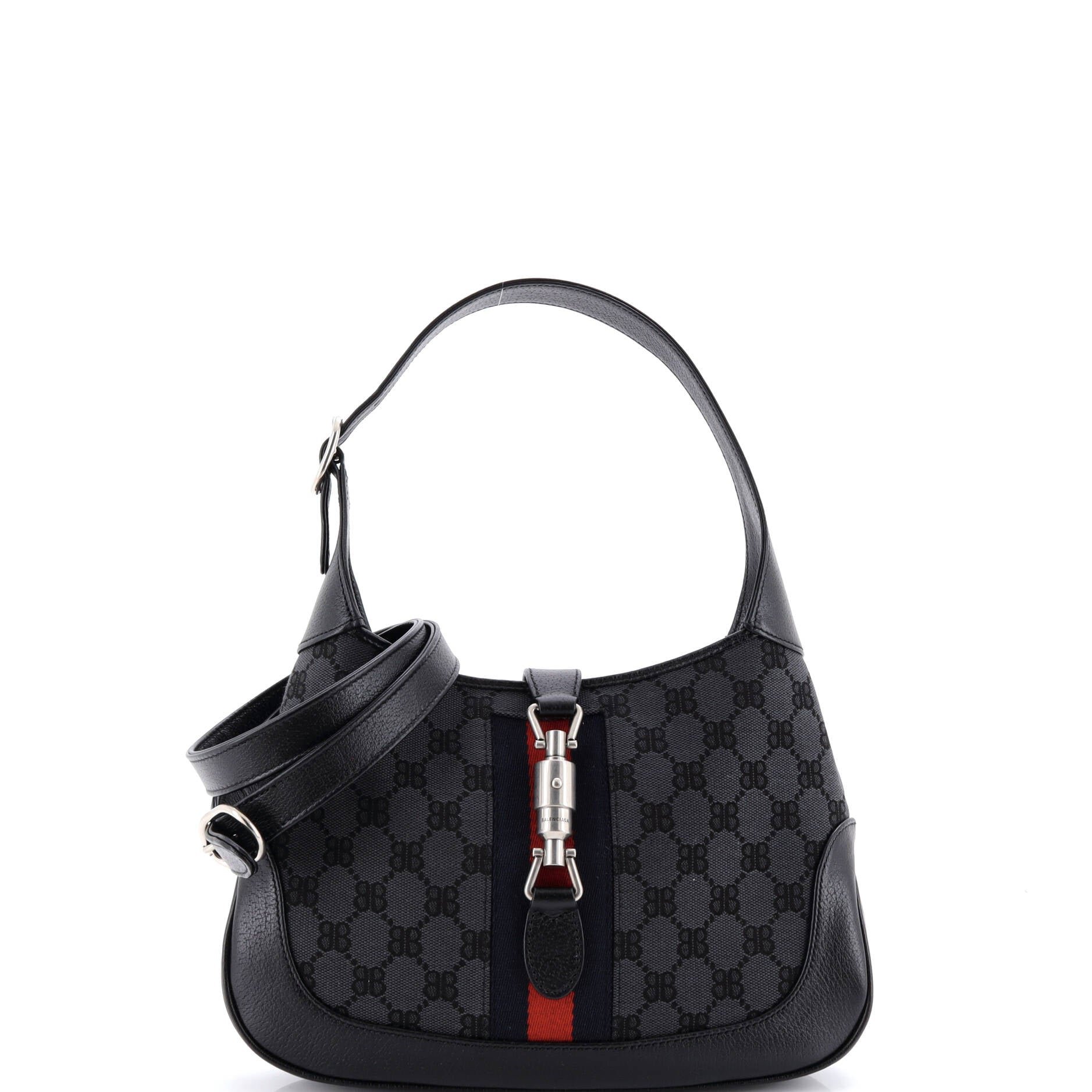 Balenciaga x Gucci The Hacker Project Jackie 1961 Hobo BB Canvas Small