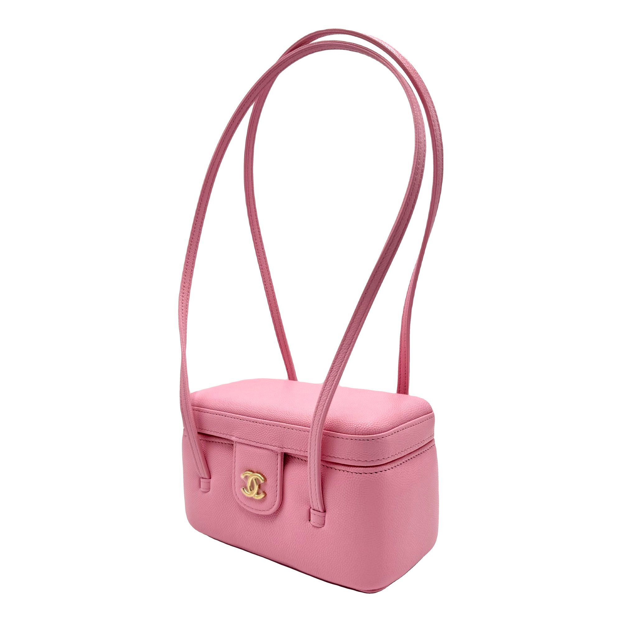 Vanity leather mini bag