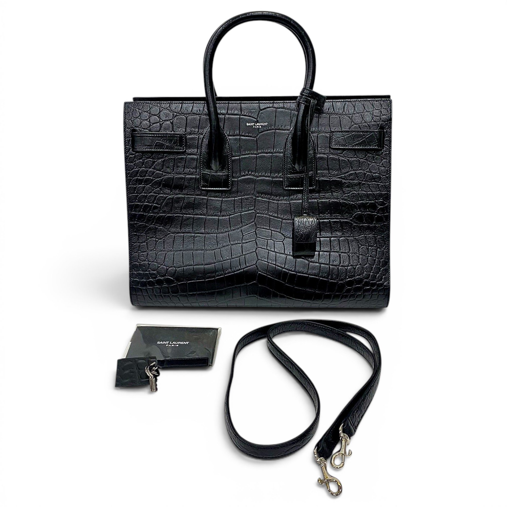 Sac de Jour leather tote