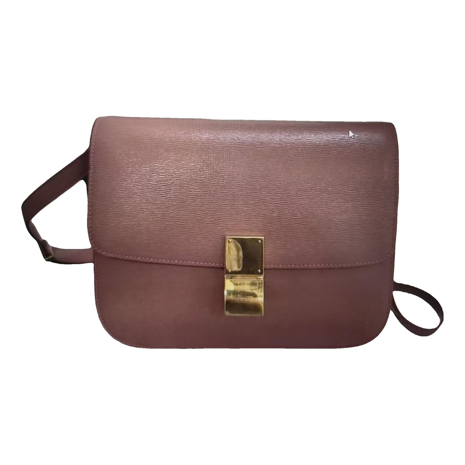 Classic leather handbag