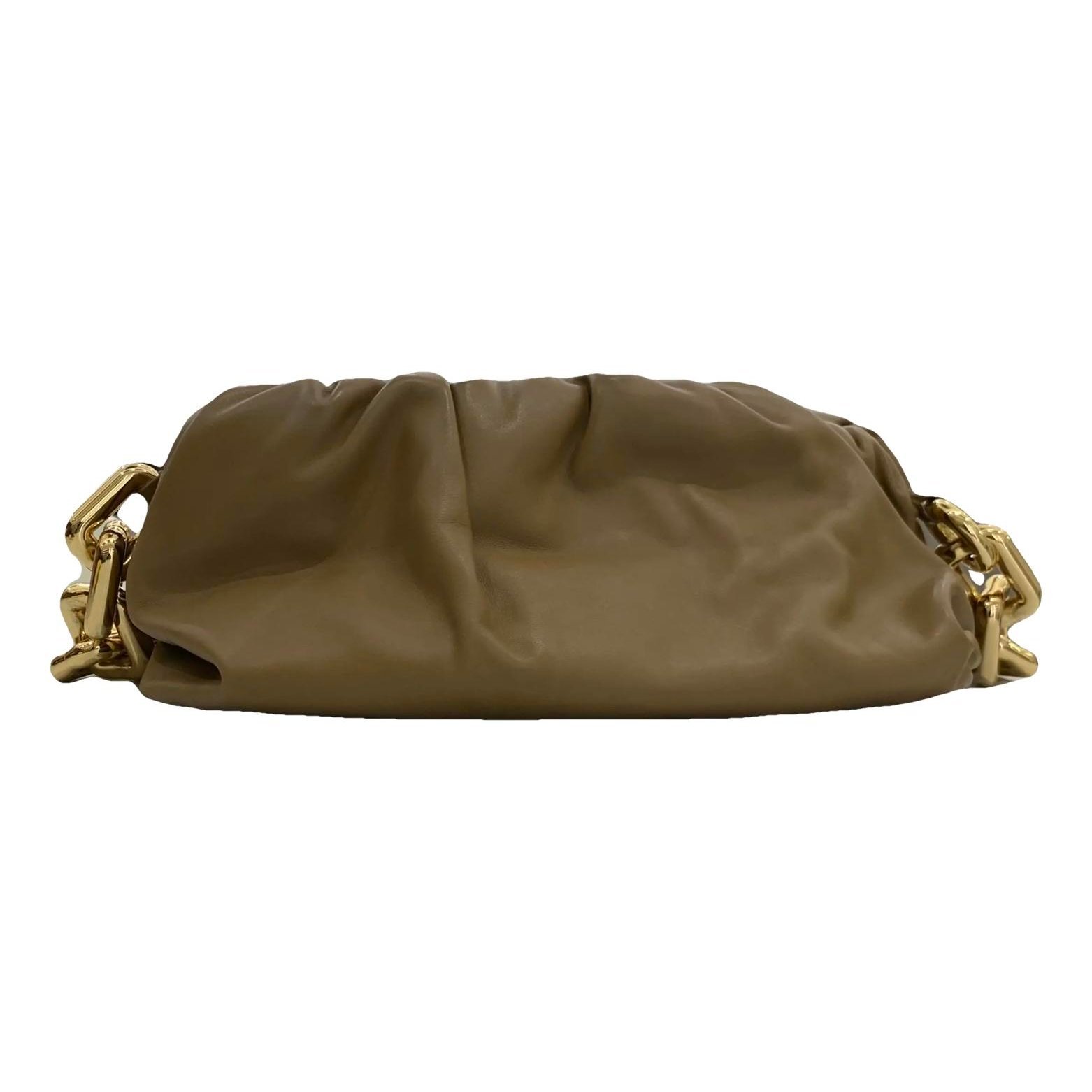 Chain Pouch leather handbag