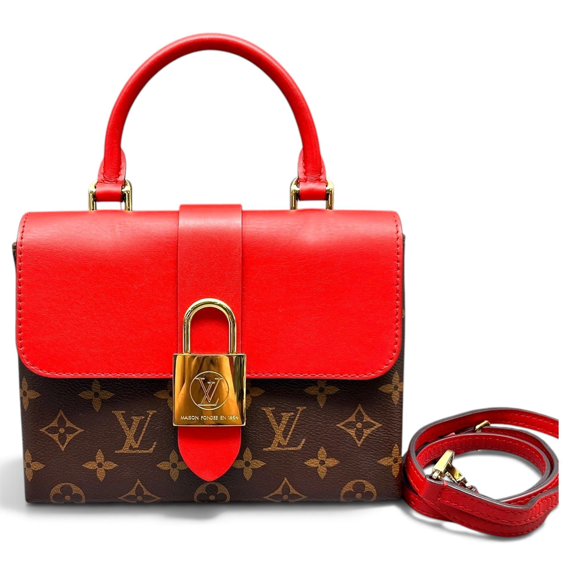 Locky BB leather handbag
