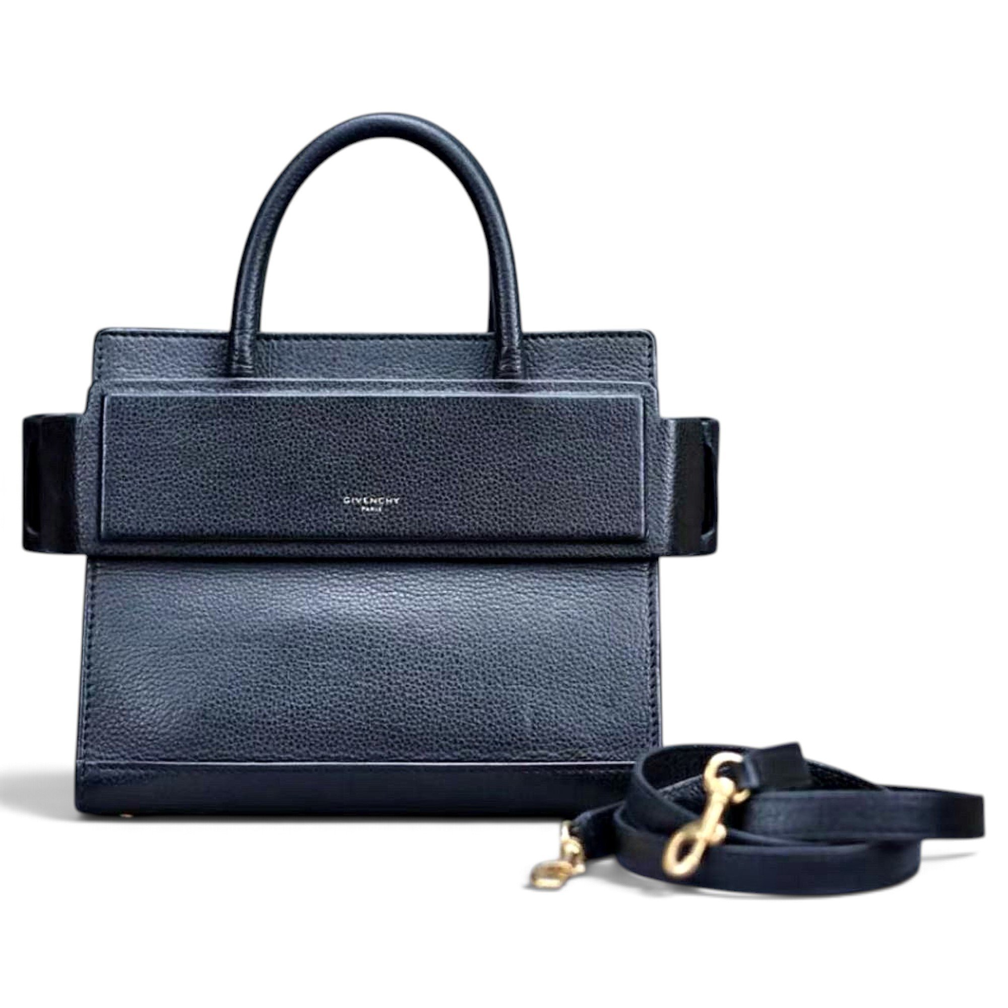 Horizon leather handbag
