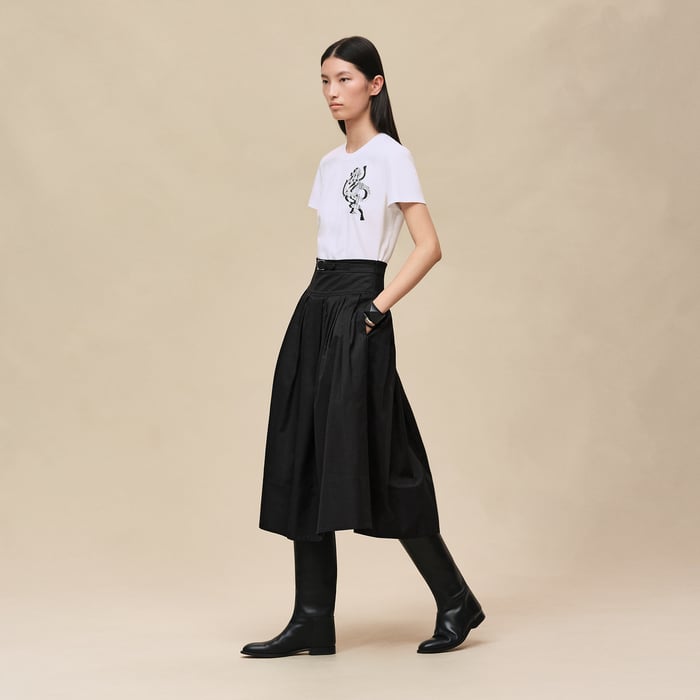 Blanc Printed Straight T-shirt
