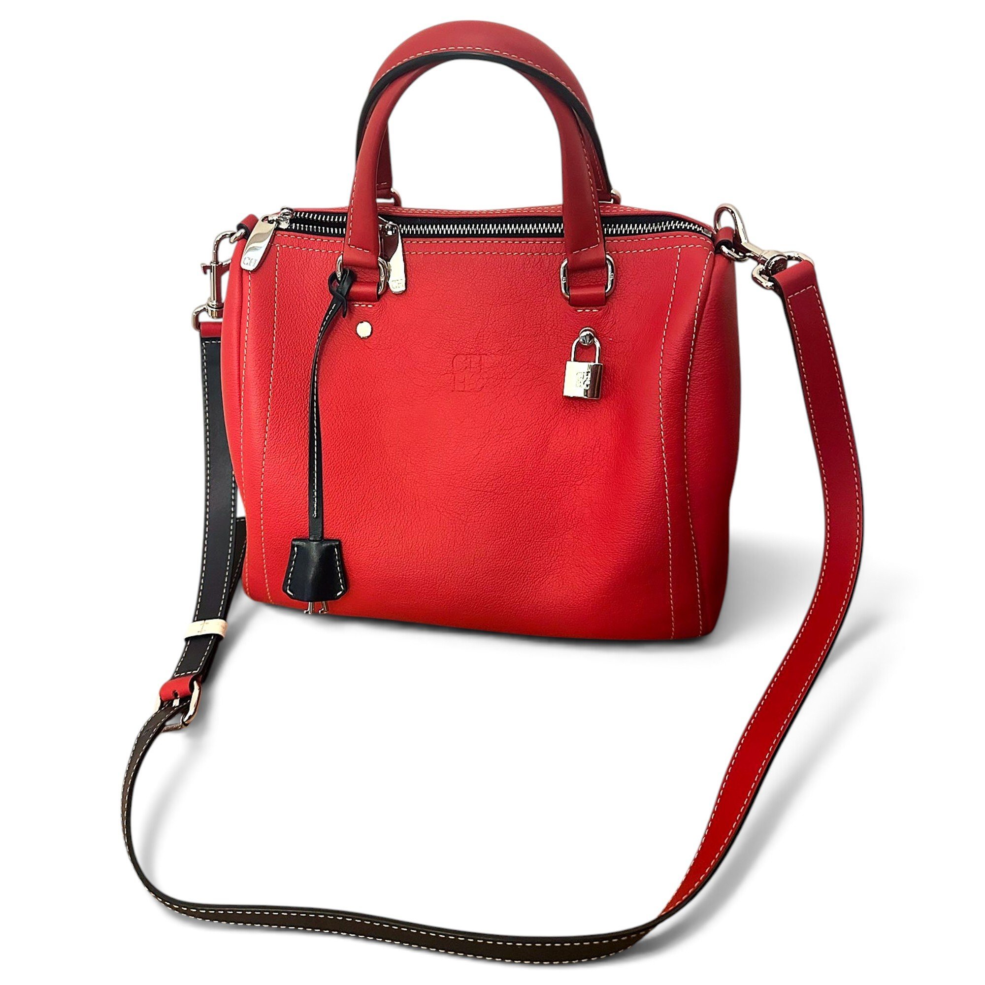 Leather handbag