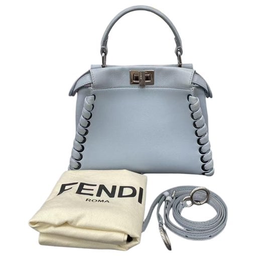 Peekaboo leather handbag