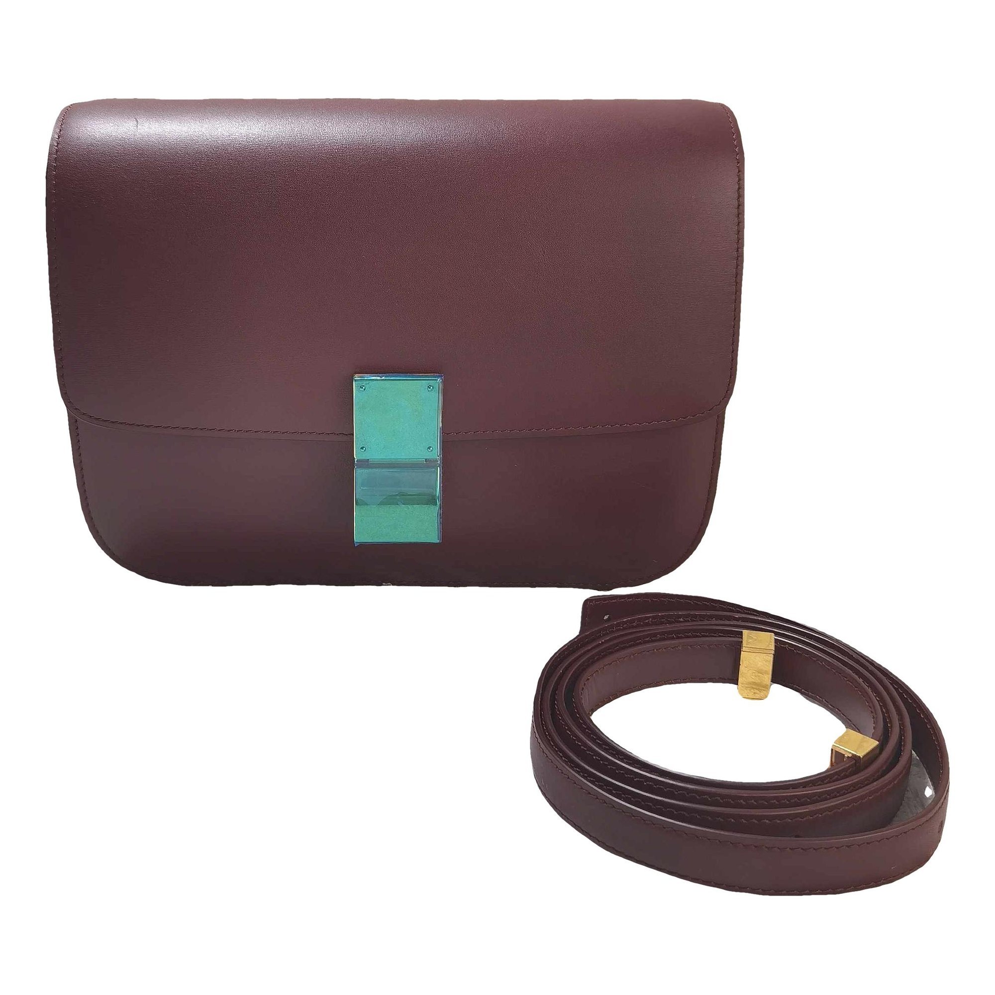 Classic leather handbag