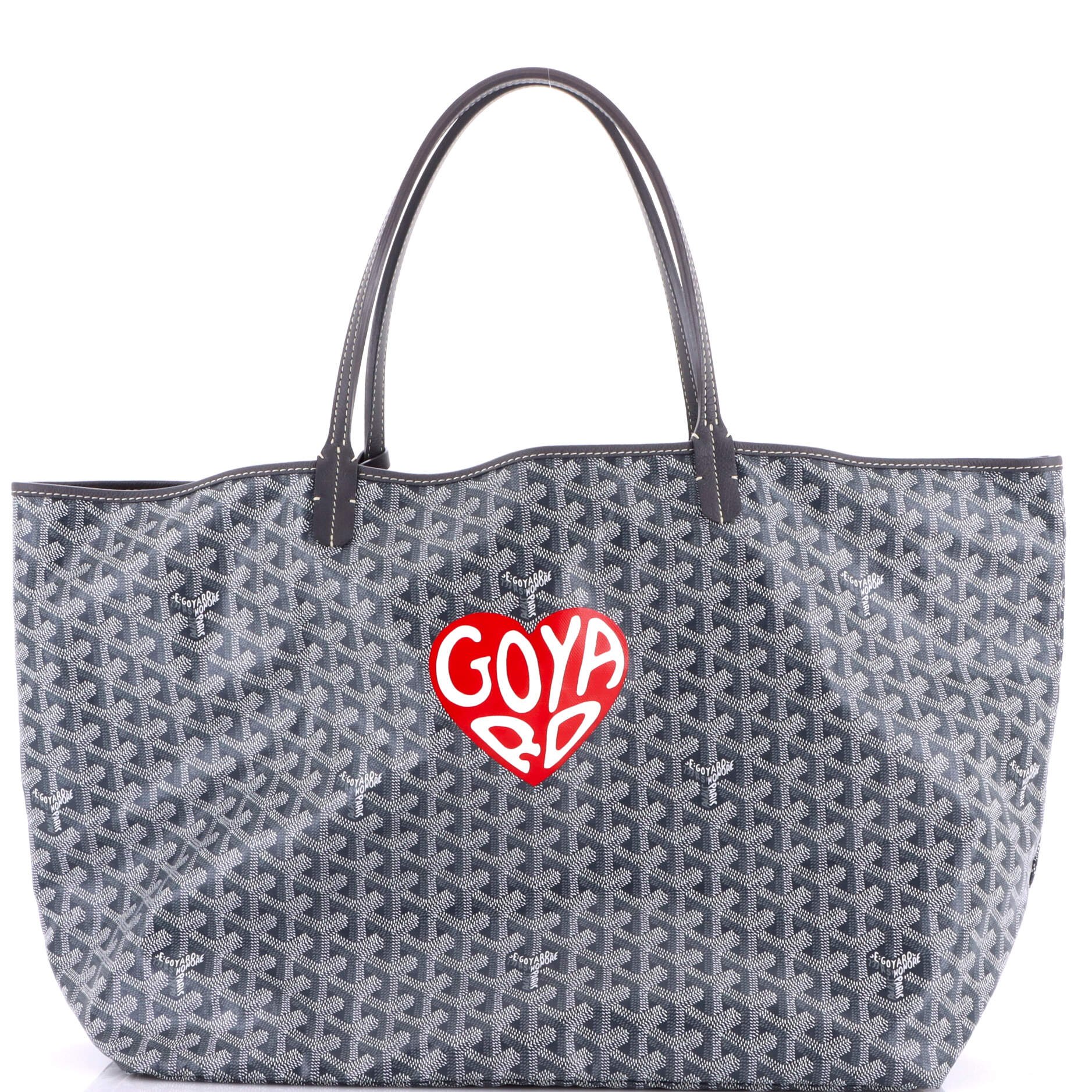 Goyard Saint Louis Tote Printed Coated Canvas GM