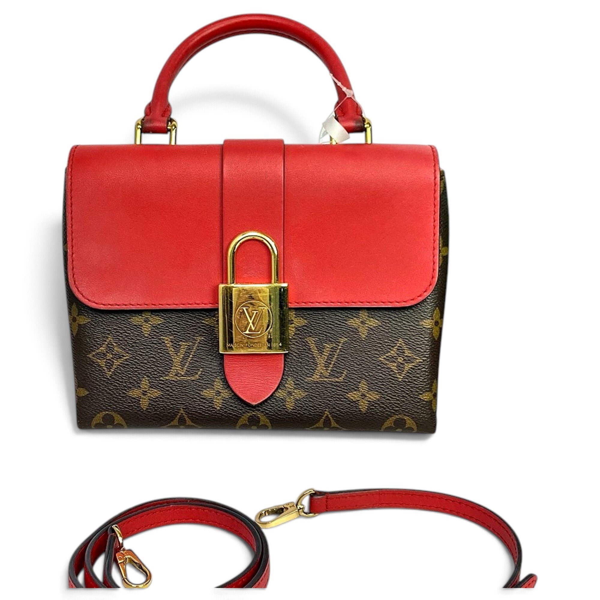 Louis Vuitton Locky BB leather handbag