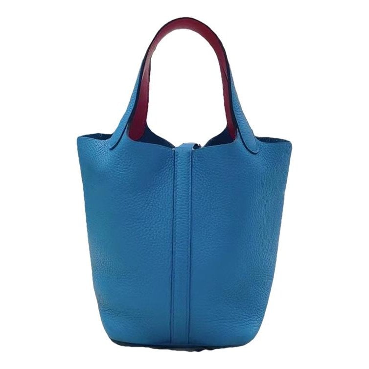 Picotin leather handbag