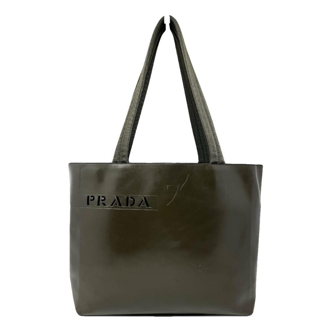 Leather tote