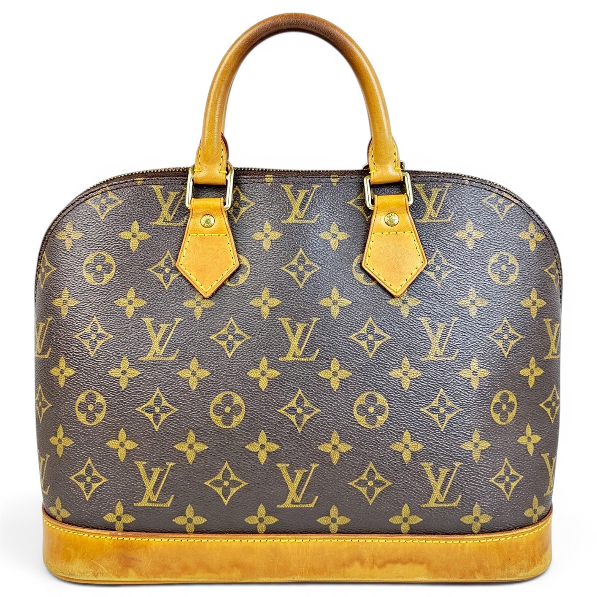 Alma leather handbag