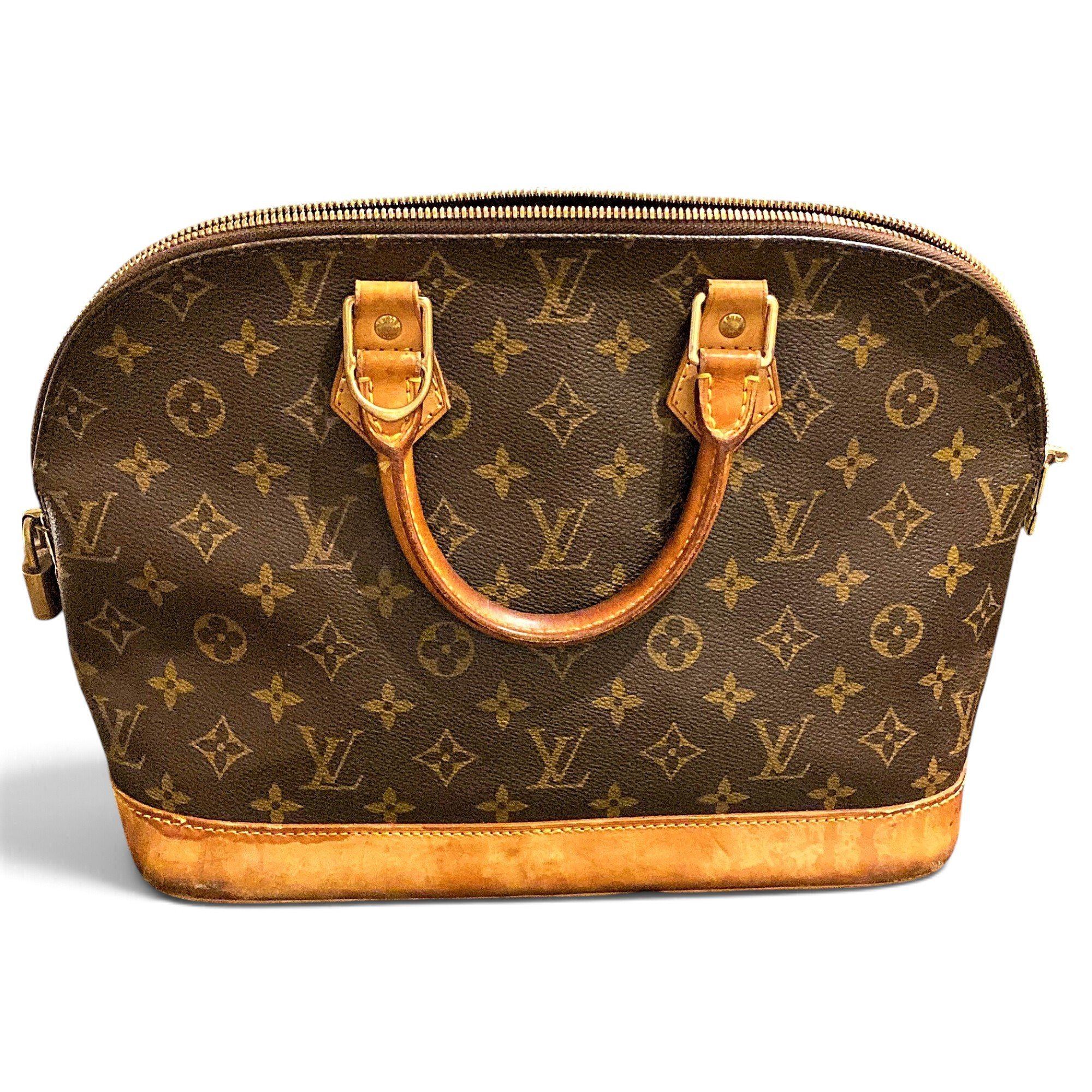 Alma leather handbag