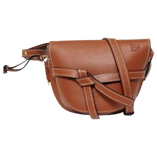 Gate leather crossbody bag