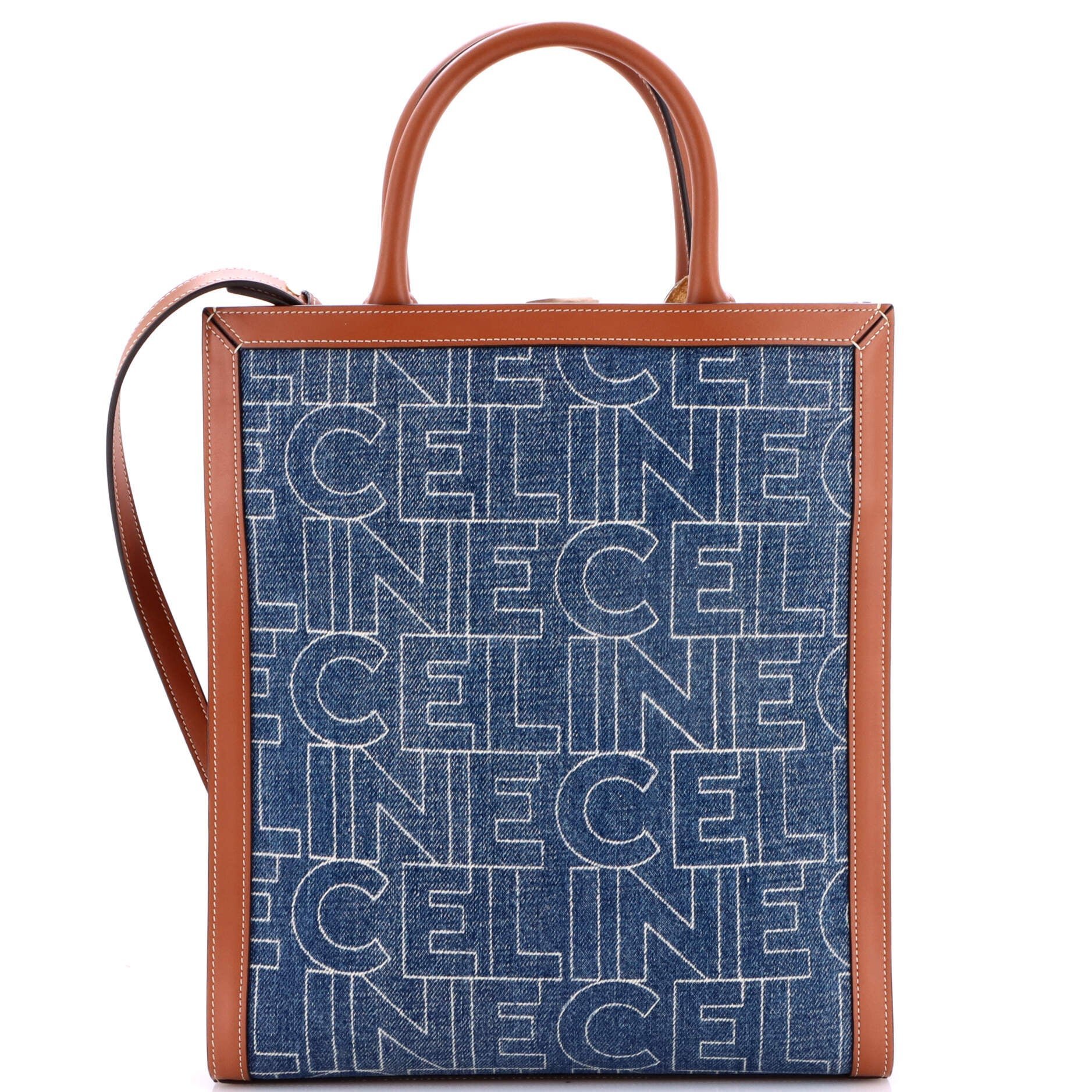 Leather tote