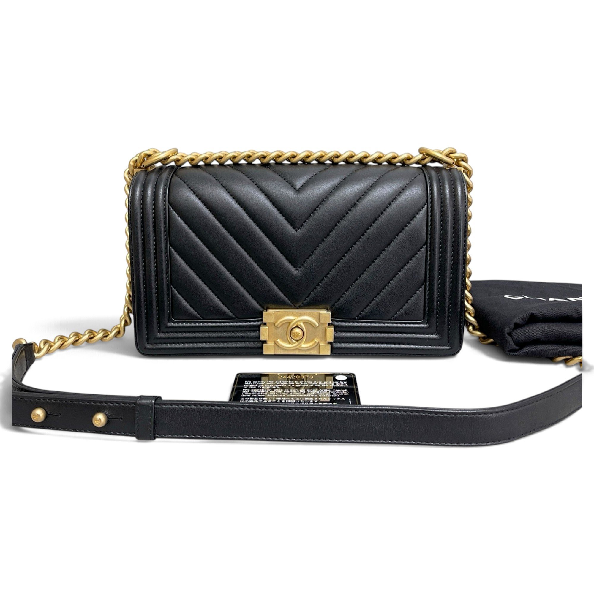 Boy leather handbag