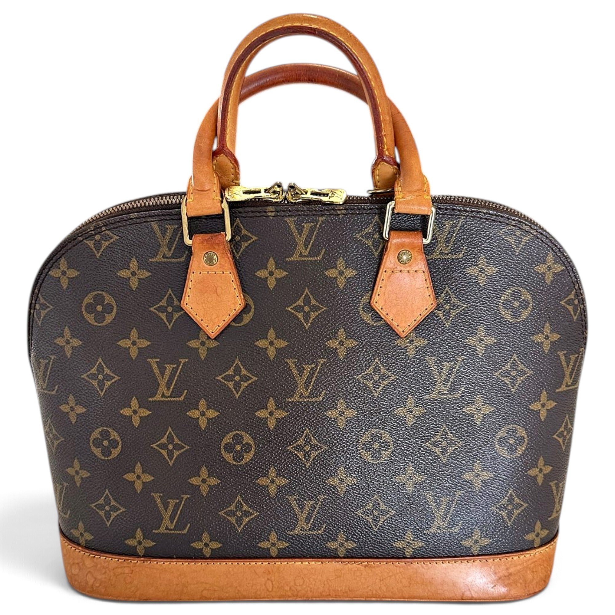 Alma leather handbag