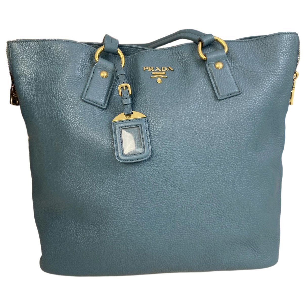 Leather tote