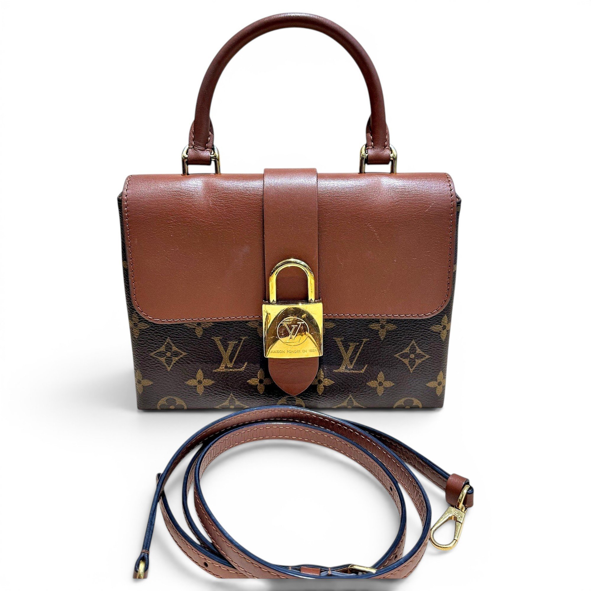 Locky BB leather handbag