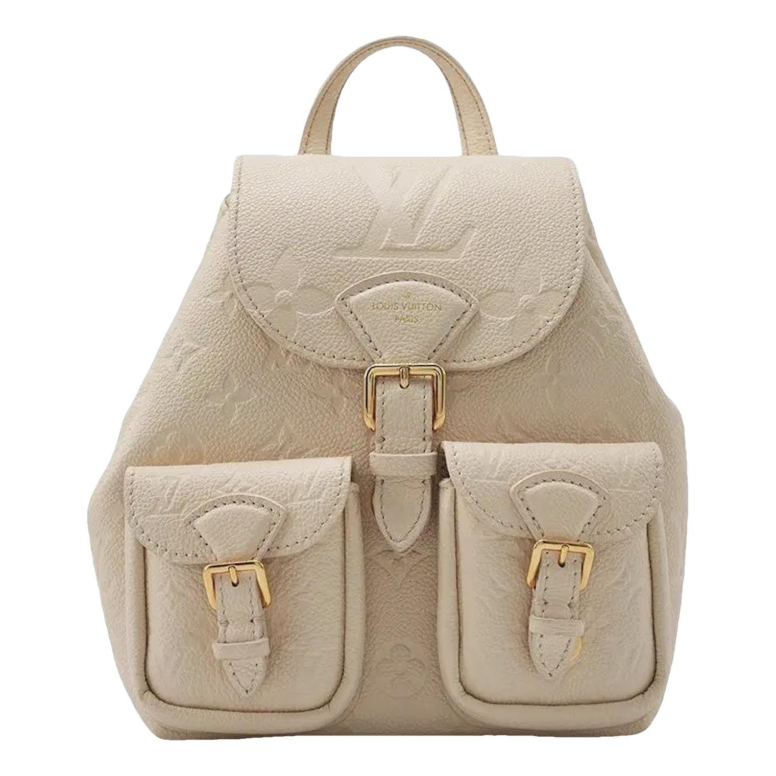 Leather backpack