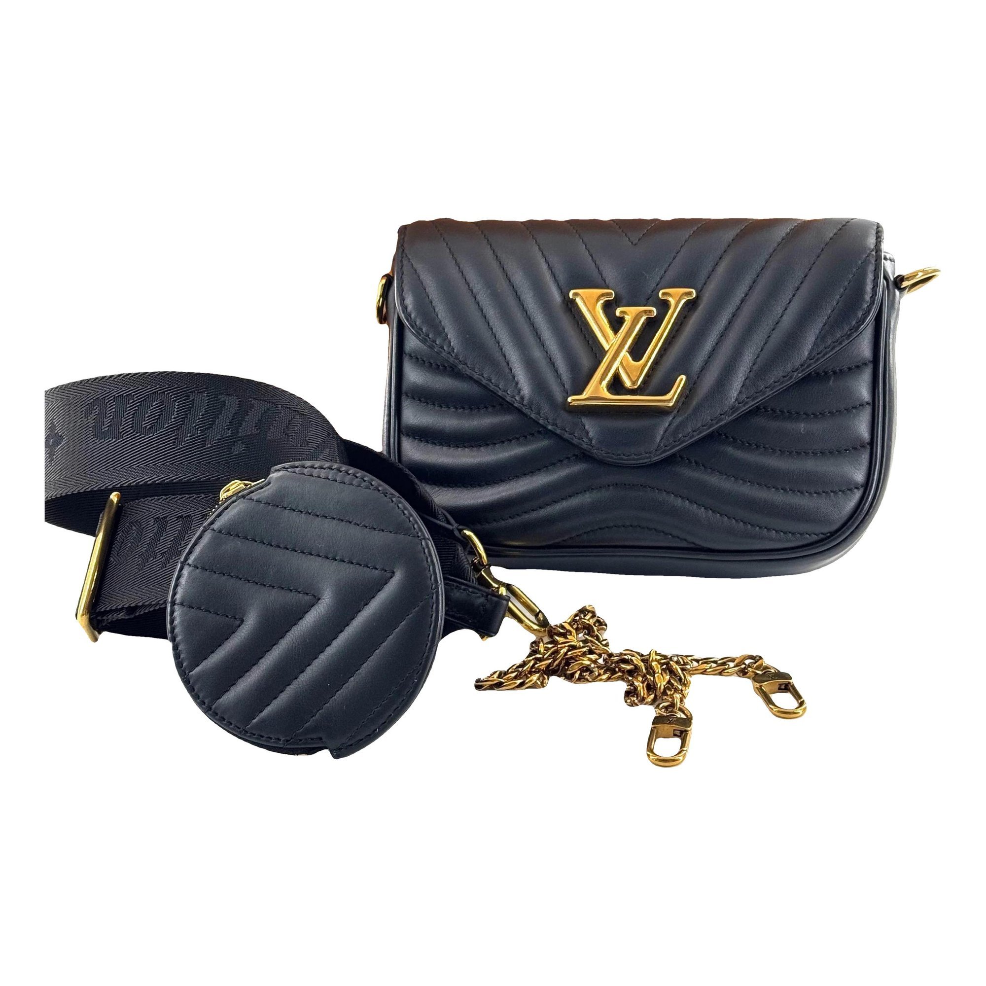 New Wave leather crossbody bag