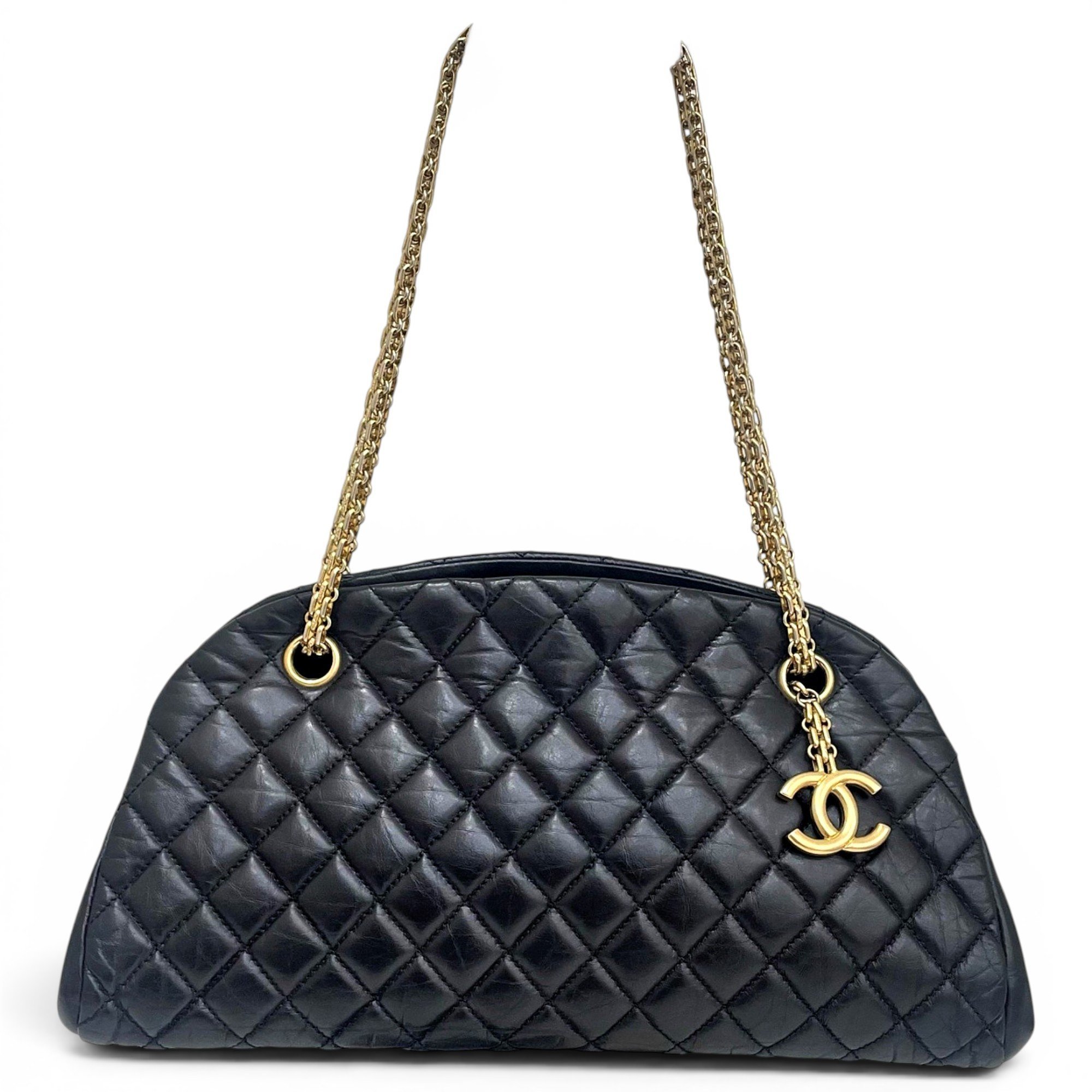 Mademoiselle leather handbag