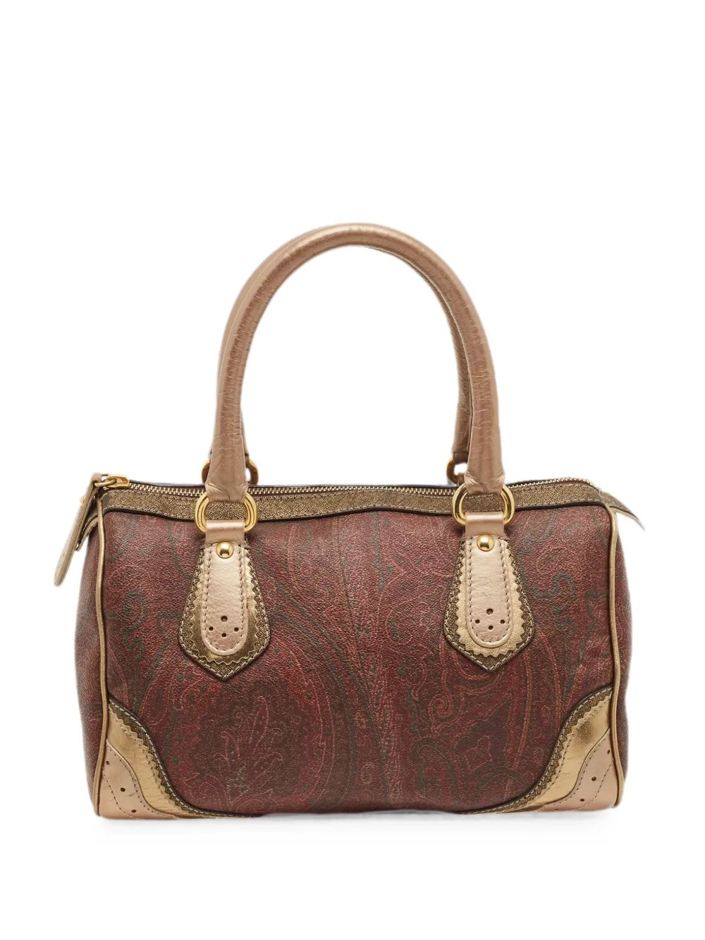 Paisley-print Boston handbag