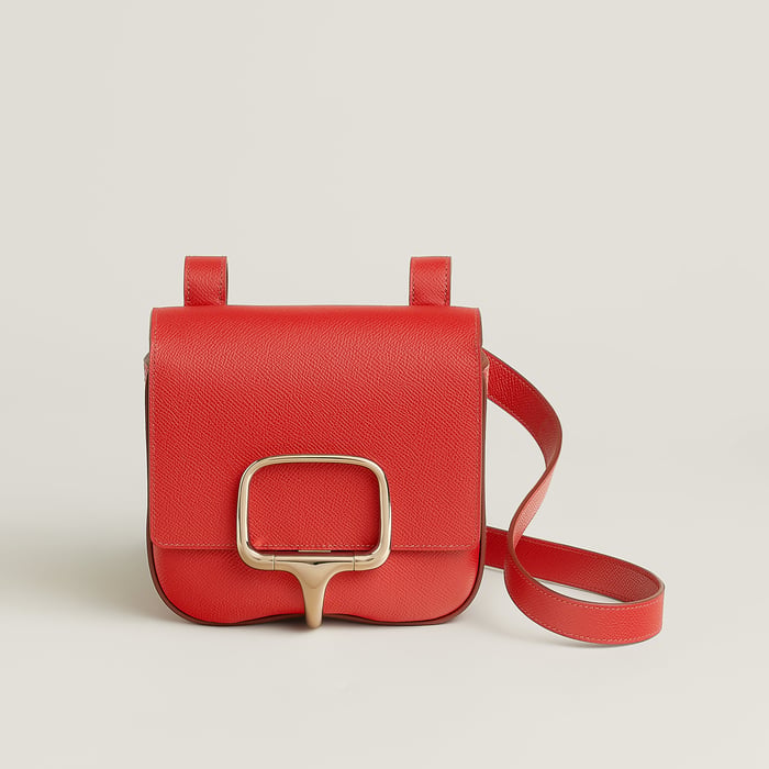 Rouge Garance Hermès Della Cavalleria Mini Bag II
