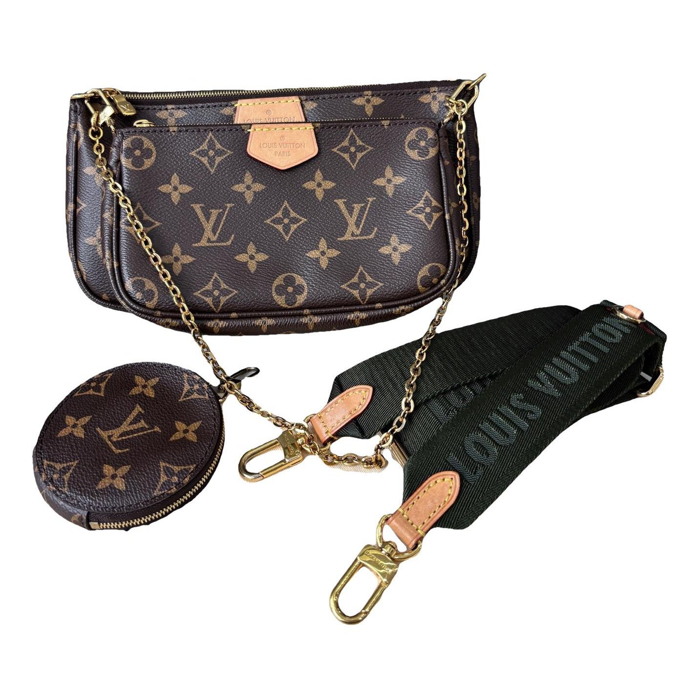 Multi Pochette Accessoires leather handbag