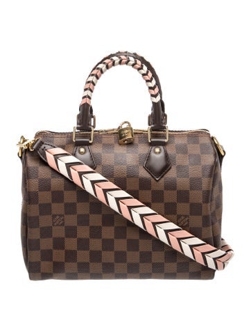 Louis Vuitton Damier Ebene Speedy Bandouliere 25