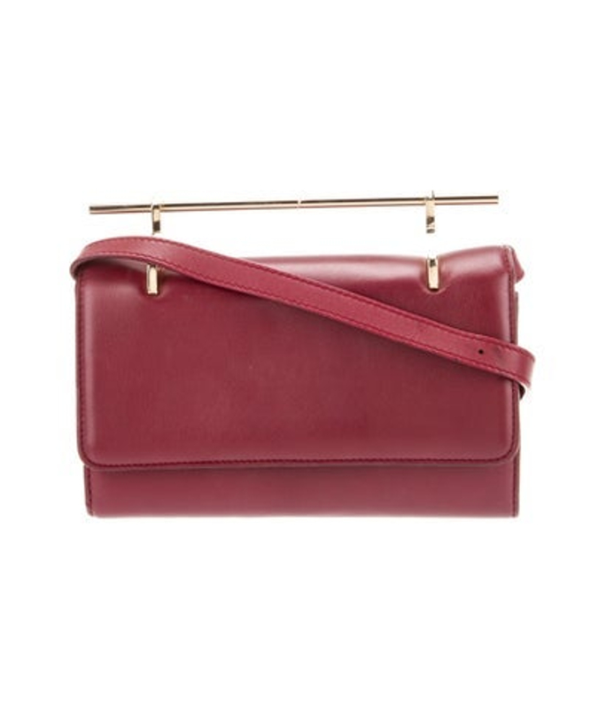 M2Malletier Leather Top Handle Bag