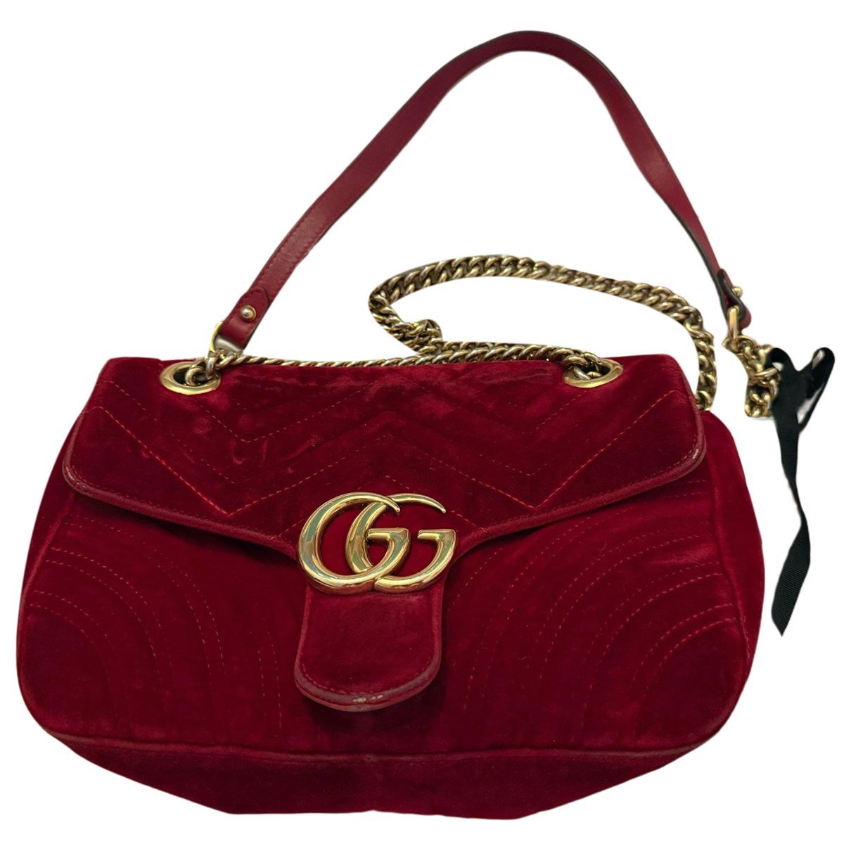 GG Marmont velvet handbag